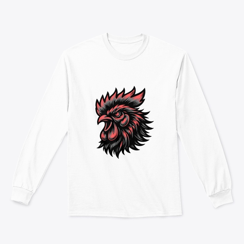 Powerful Chicken Head Graphic