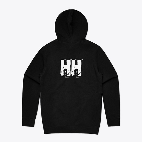 Horrendous Horror Flatline  Black Camiseta Back