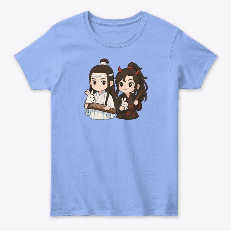 Wei Wuxian & Lan Wangji Chibi Duo Art