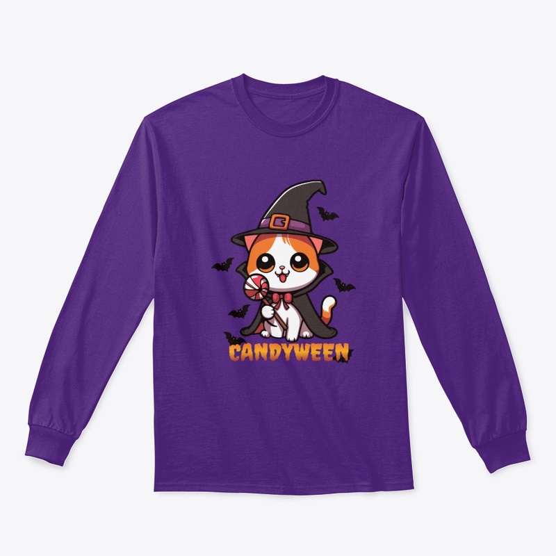 candyween - cat witch halloween