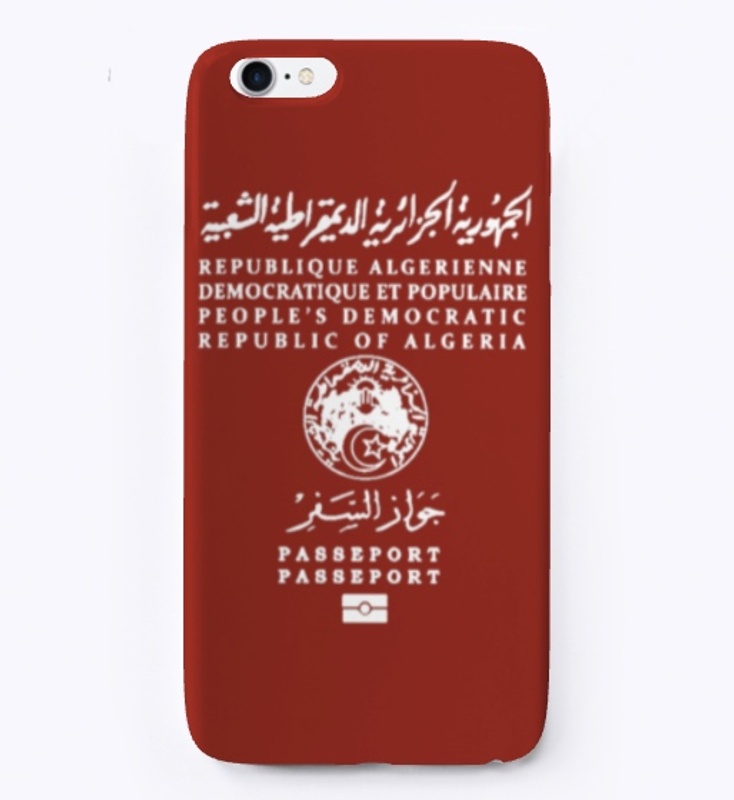 coque iPhone passeport Algérie 