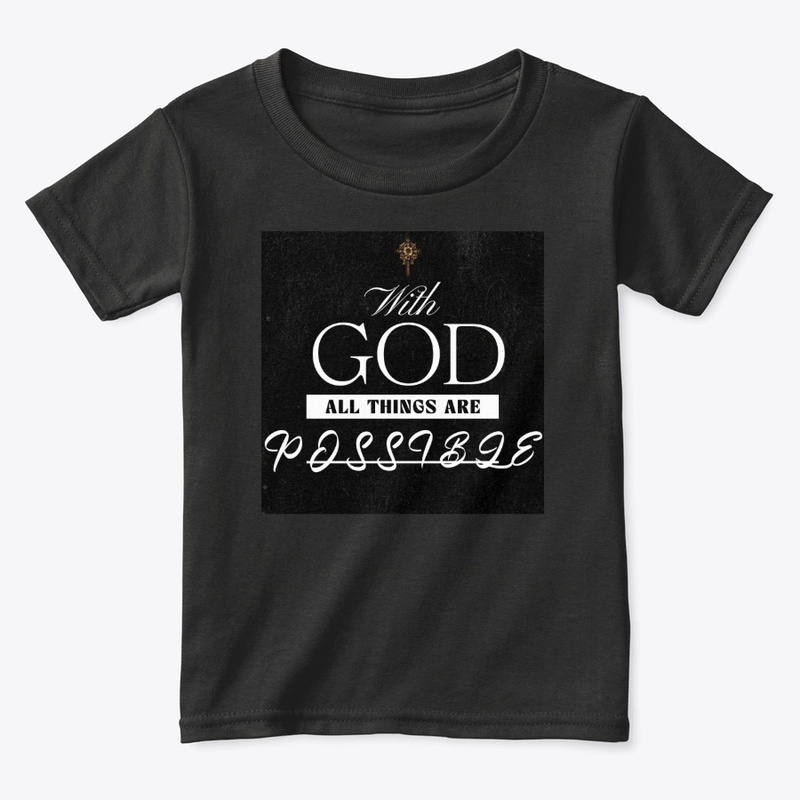 With God all things are possiblle