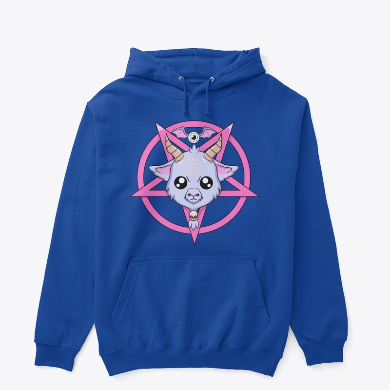 Pastel Goth Goat - Hoodie
