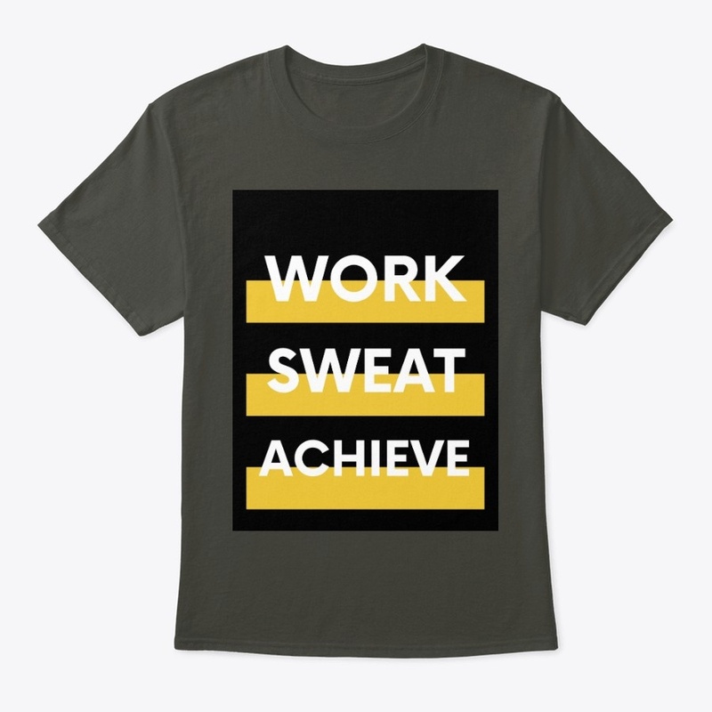 Fitness Quote - Work Sweat Achieve