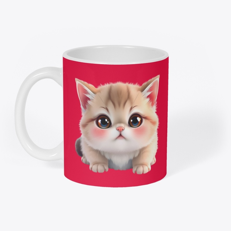 Cute Kitten Mug – Adorable Companion