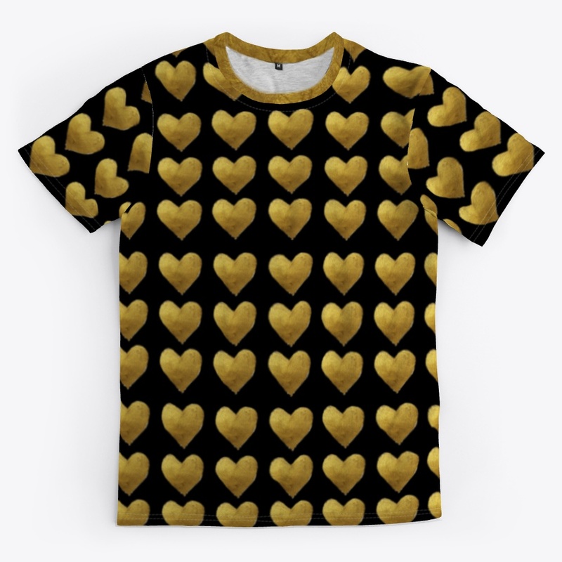 Gold Hearts