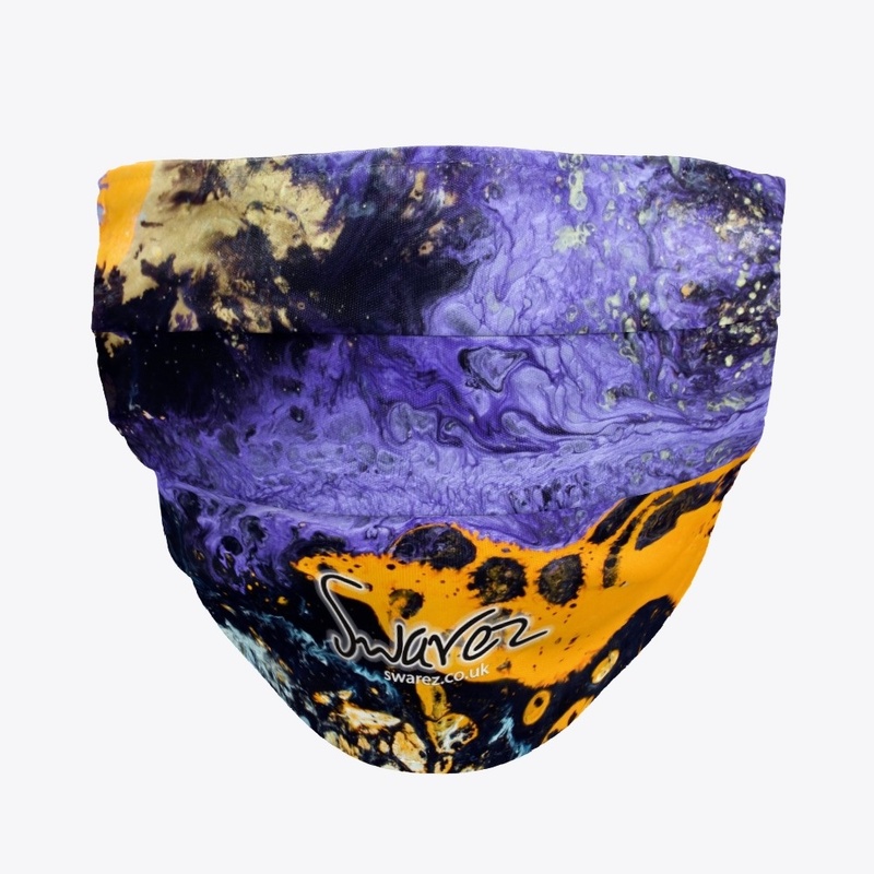 Swarez face mask - 'Innocence Faded'