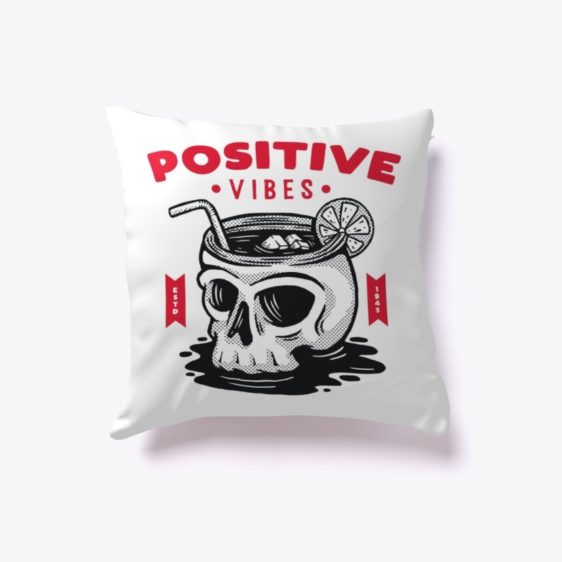 Skull Positive vibes