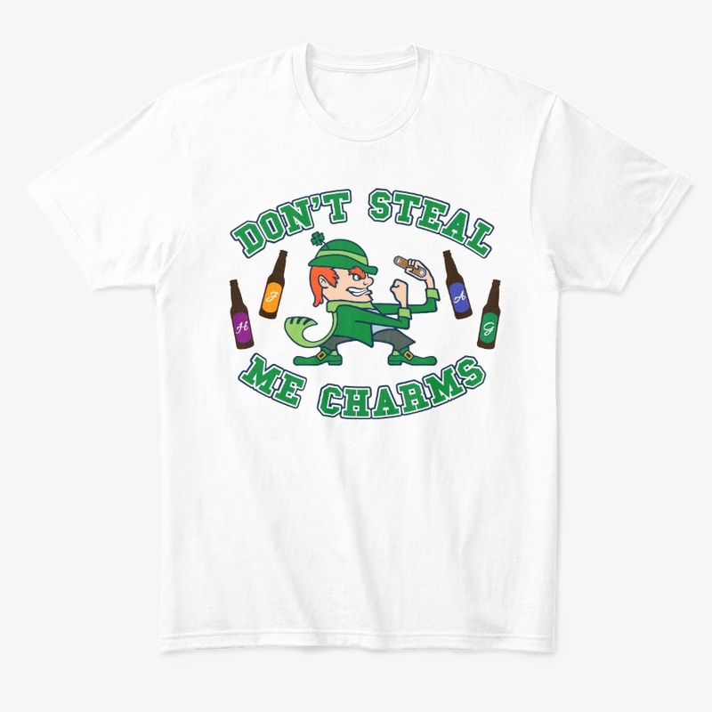 Don't Steal Me Charms (white)