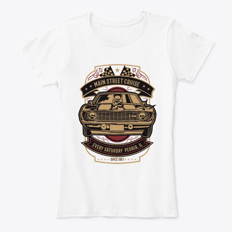 Peoria Illinois Main Street Cruise Shirt