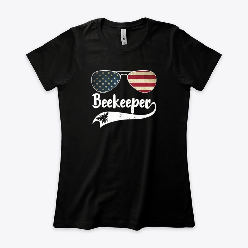 Bee keeper 4th of July US flag Beekeeper