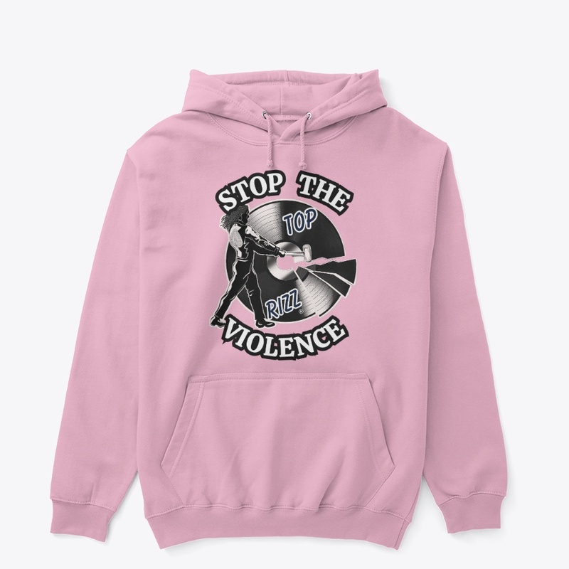 TOP RIZZ LOGO - STOP THE VIOLENCE 