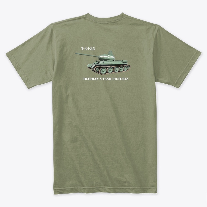T-34-85 Medium Tank w/logo wht_txt