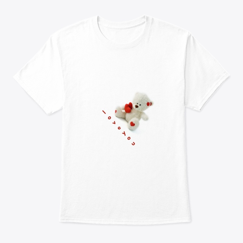 3D Bear “Love You” – Cute Design