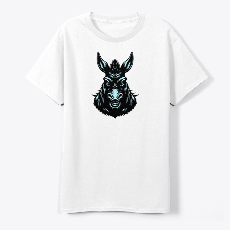 Striking Donkey Head Design