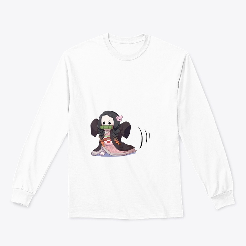 Fierce Velocity:Nezuko's Adorable Sprint