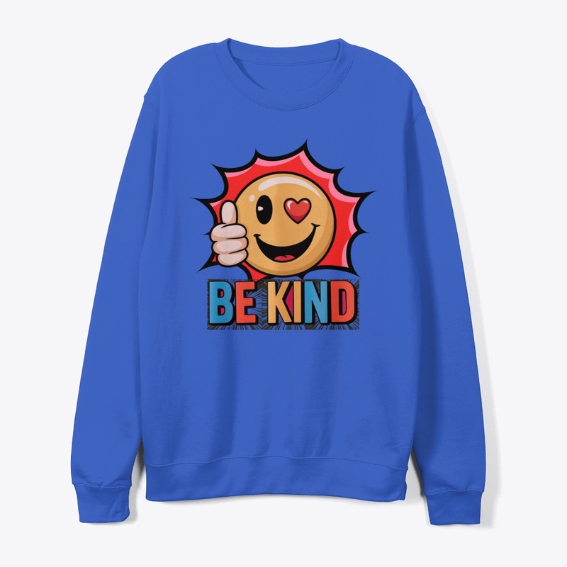 Be Kind Typographic inspirational tee
