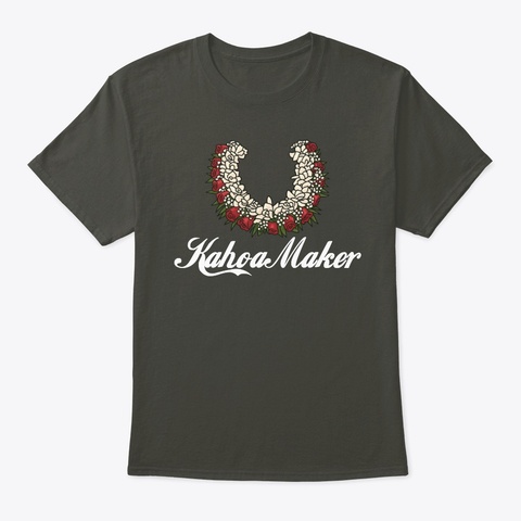 Kahoa Maker Smoke Gray T-Shirt Front