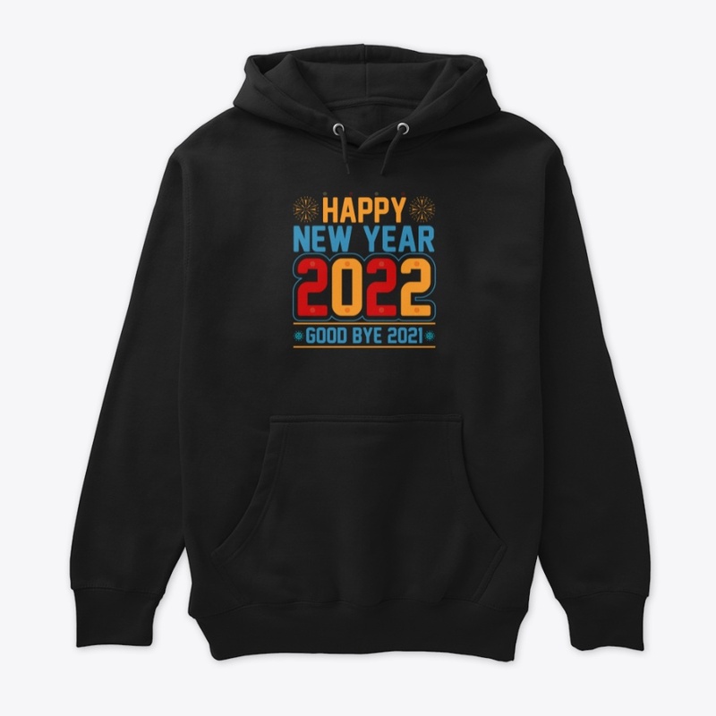 Happy New Year 2022  T Shirt Design