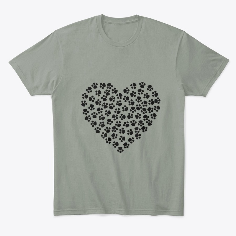 Cat Paws Heart 