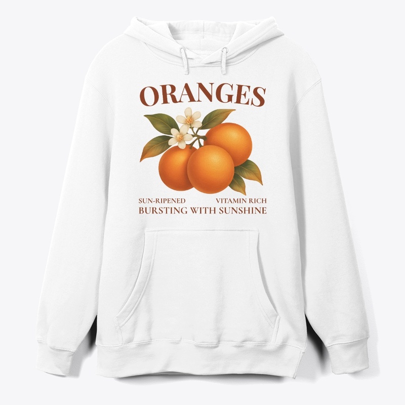 Vintage Orange | Botanical Citrus Art