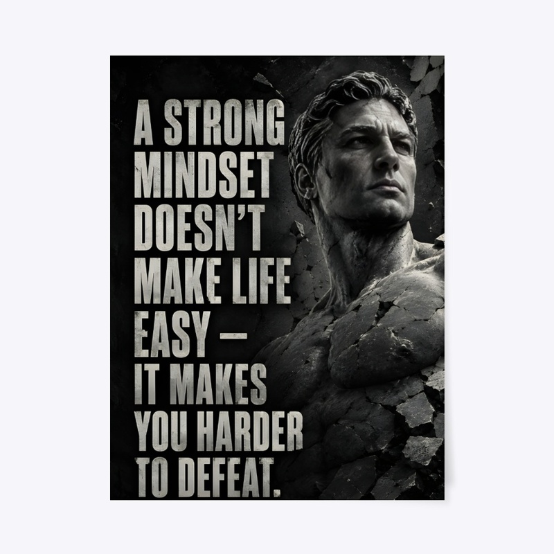 Harder To Defeat Print