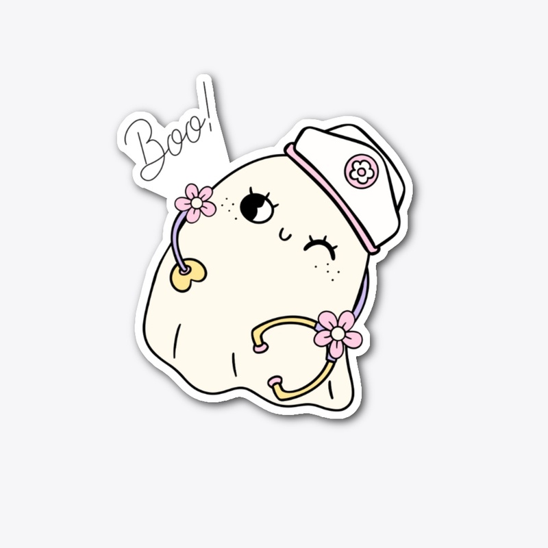 Nurse Life Ghost Boo! 