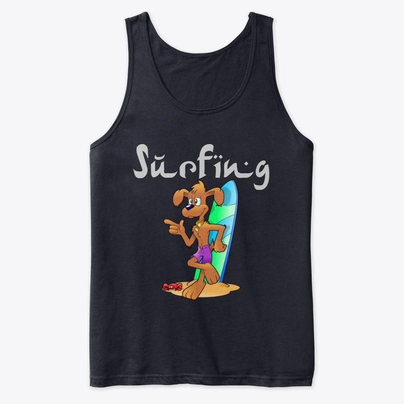 Surfing t-shirt for summer and sea