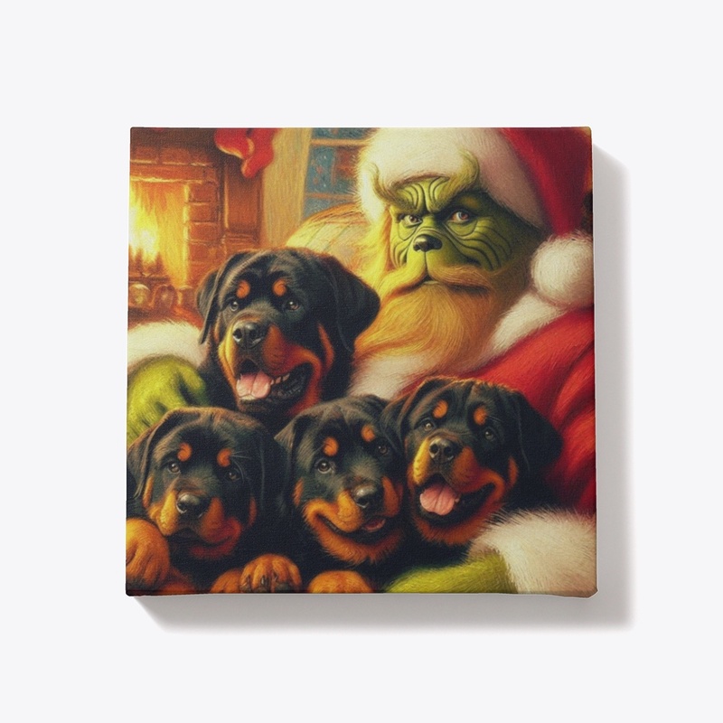 Rottweiler's Christmas Eve