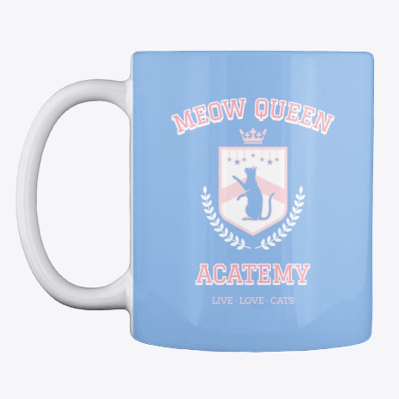 Meow Queen Acatemy Design | Cat Tee