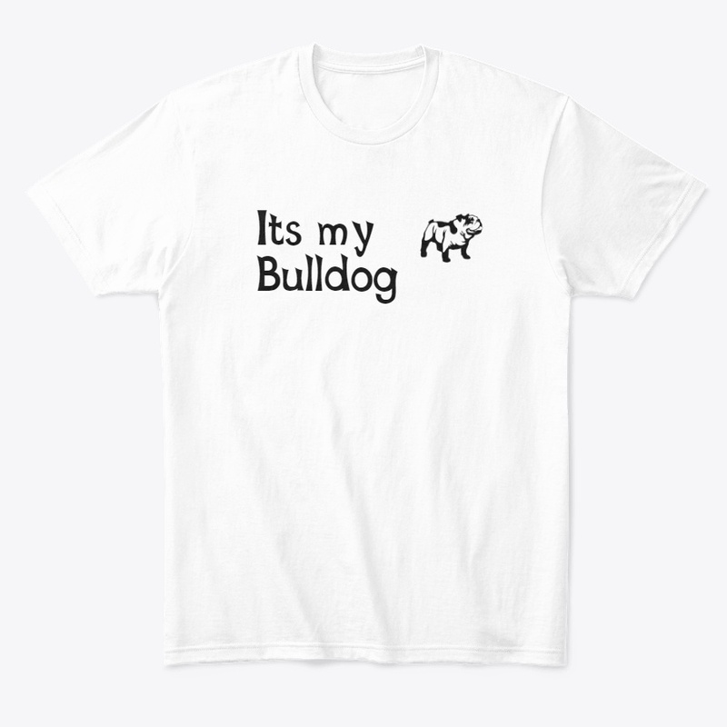 Custom Bulldog text and Logo