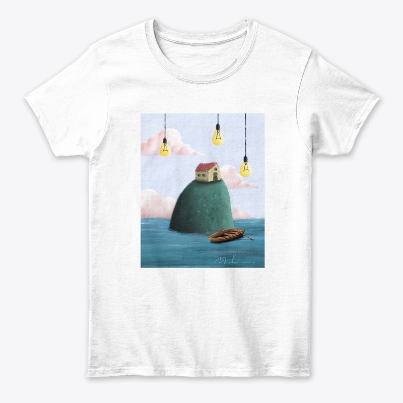 Vacation house art print