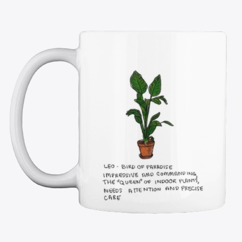 Leo Plant Mug