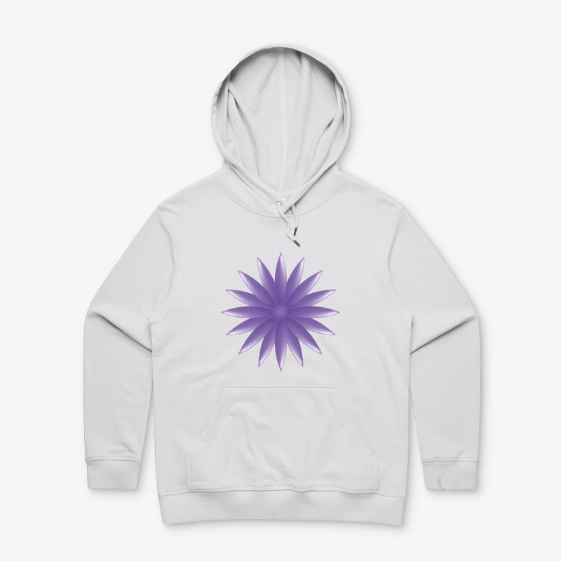 Purple-Sacred Symbol Flower Of Life 