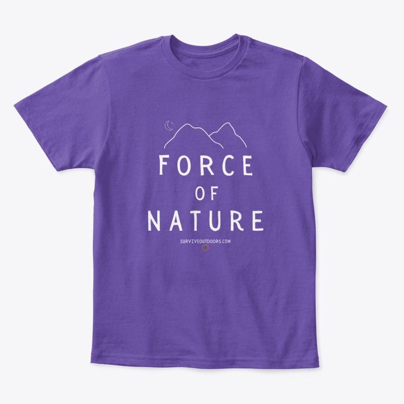 Force of Nature White Design