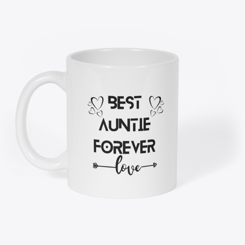 Cute "Best Auntie Forever" Coffee Mug