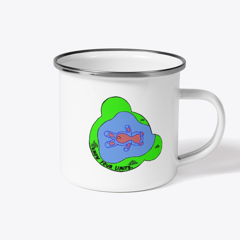 DeadyBear Camping mug Know Your Limits