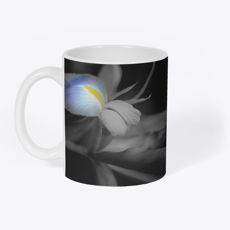 Black and White Iris