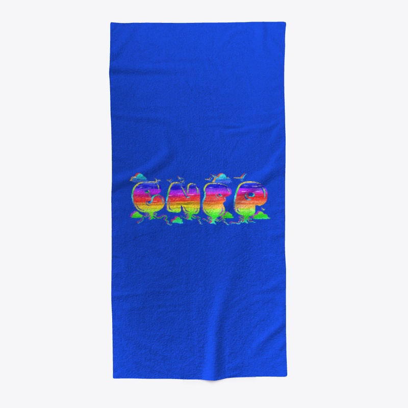 ENFP Rainbow Baloon Calligraphy Design