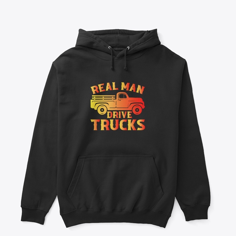 Trucker T shirt Design
