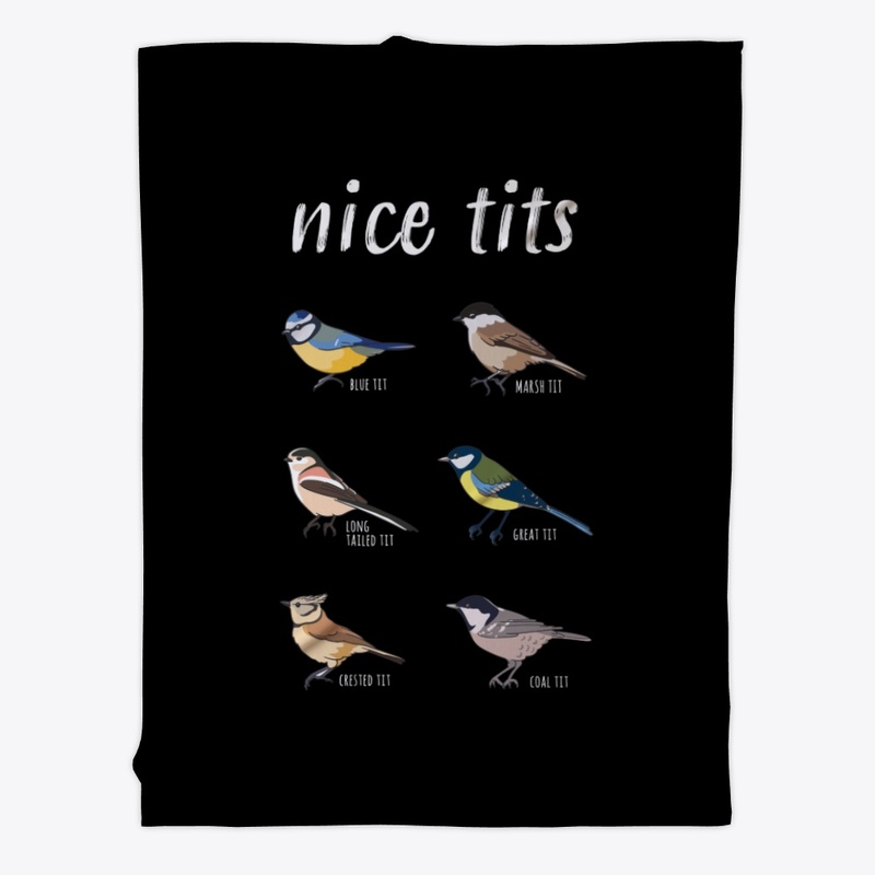 Funny Birdwatching "Nice tits" Bird Gift