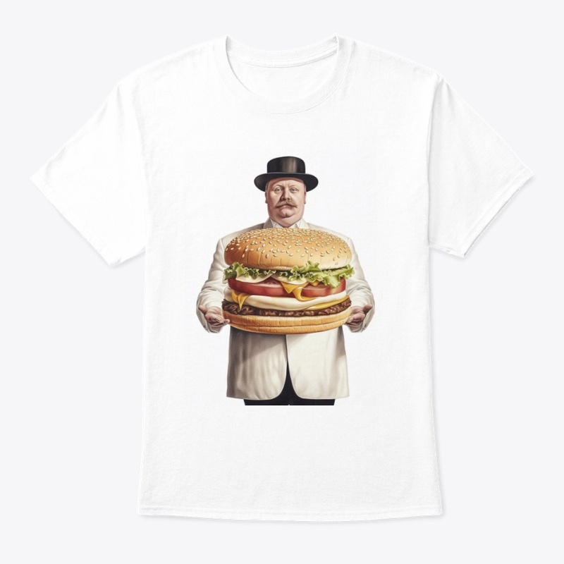 Man with a burger