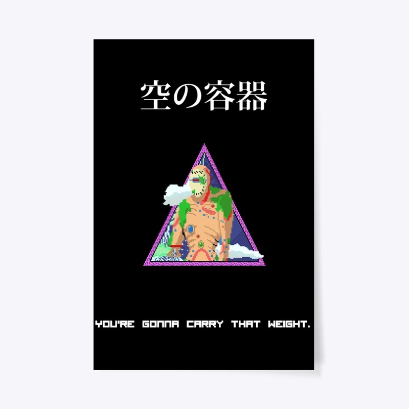 Pixel God Wall Art