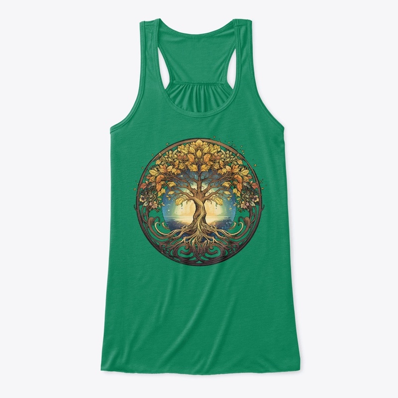 Fall Tree Of Life For Yoga and Pilates 