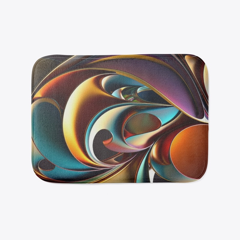 Abstract Curvy Metal