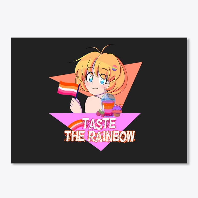 Taste The Rainbow - LGBT lesbian pride