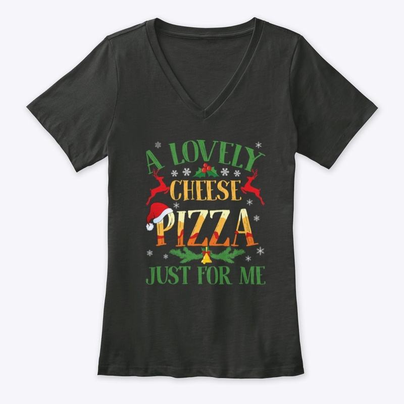 Christmas Alone Home  Cheese Pizza