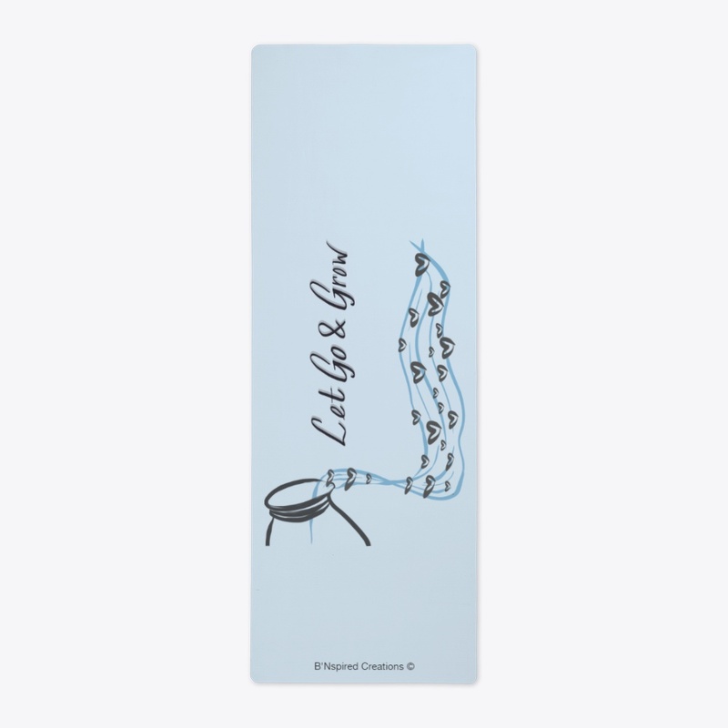 Let Go and Grow Yoga Mat