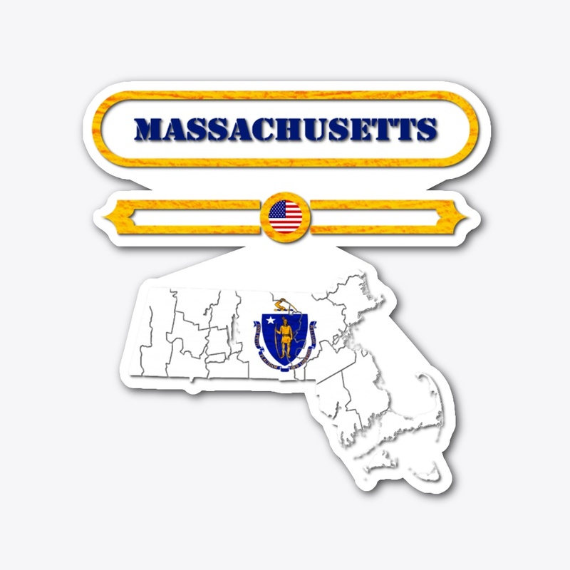 MASSACHUSETTS MAP, USA. SAMER BRASIL