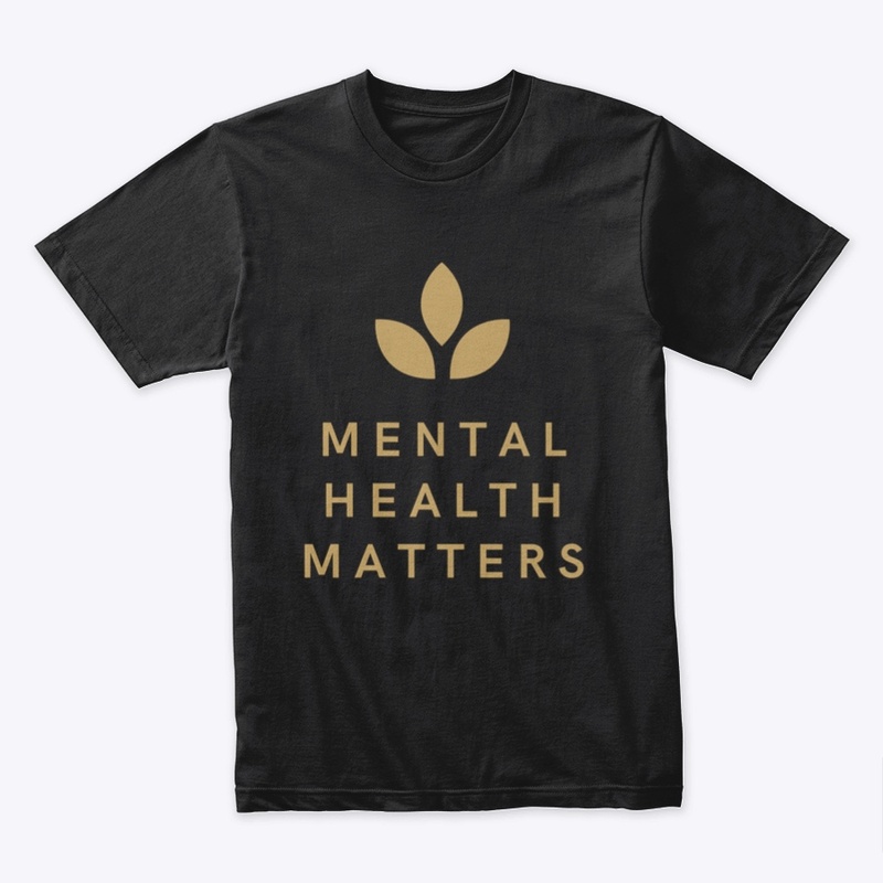 MENTAL HEALTH MATTERS GOLD DESIGN